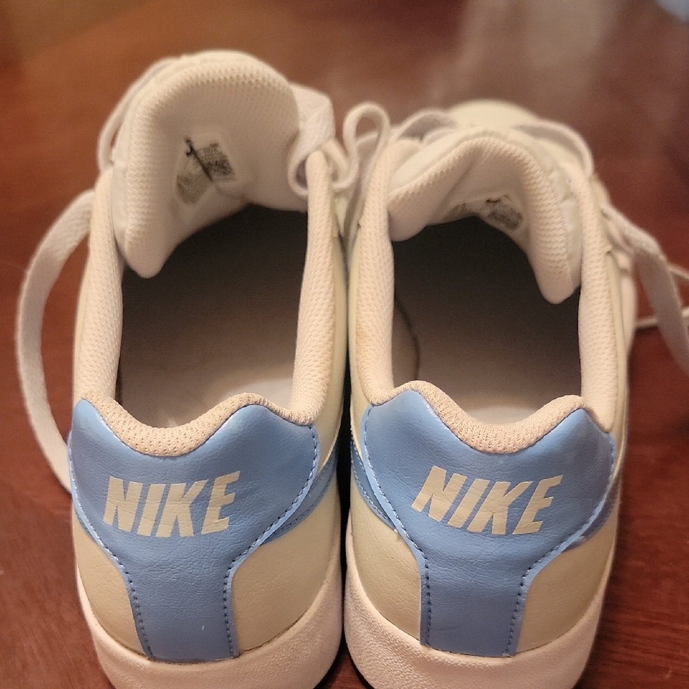 Nike Blue and White Sneakers for Ultimate Style